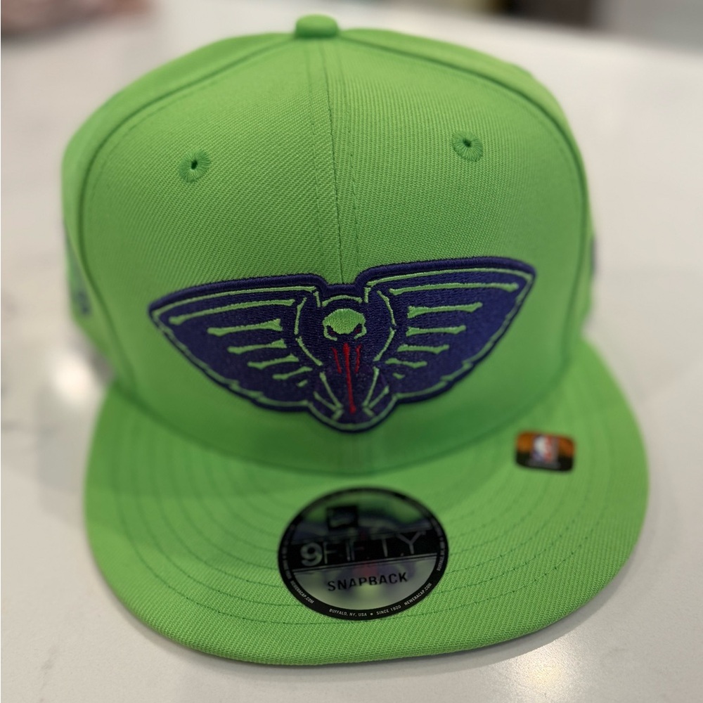 New Orleans Pelicans City Edition Green Hat NWT